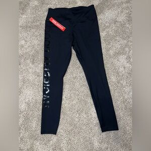 Good American Midnight Black High-Waist Leggings